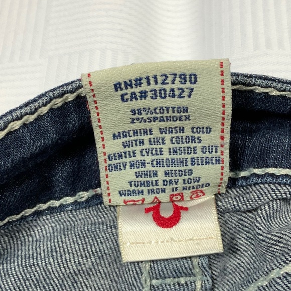 True Religion Skinny Jeans - Size 30 LONG - Picture 14 of 14